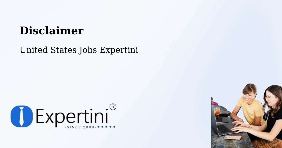Disclaimer – Willard - United States Jobs Expertini
